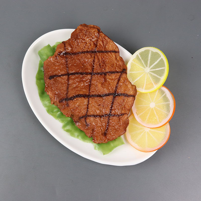 仿真猪肉模型牛排猪心瘦肉牛肉五花肉排骨装饰仿真食物 摆件道具图片