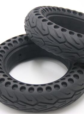 9号平衡车电动滑板车通用配件10*2.5中镂空防爆震内蜂窝橡胶轮