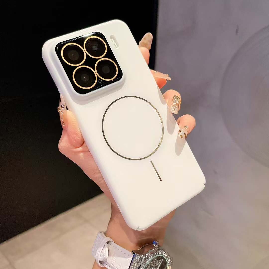 自带镜头膜适用小米15pro手机壳细磁吸光圈14pro精孔镜头全包防摔红米k70硬外壳超薄磨砂14ultra简约高级新款