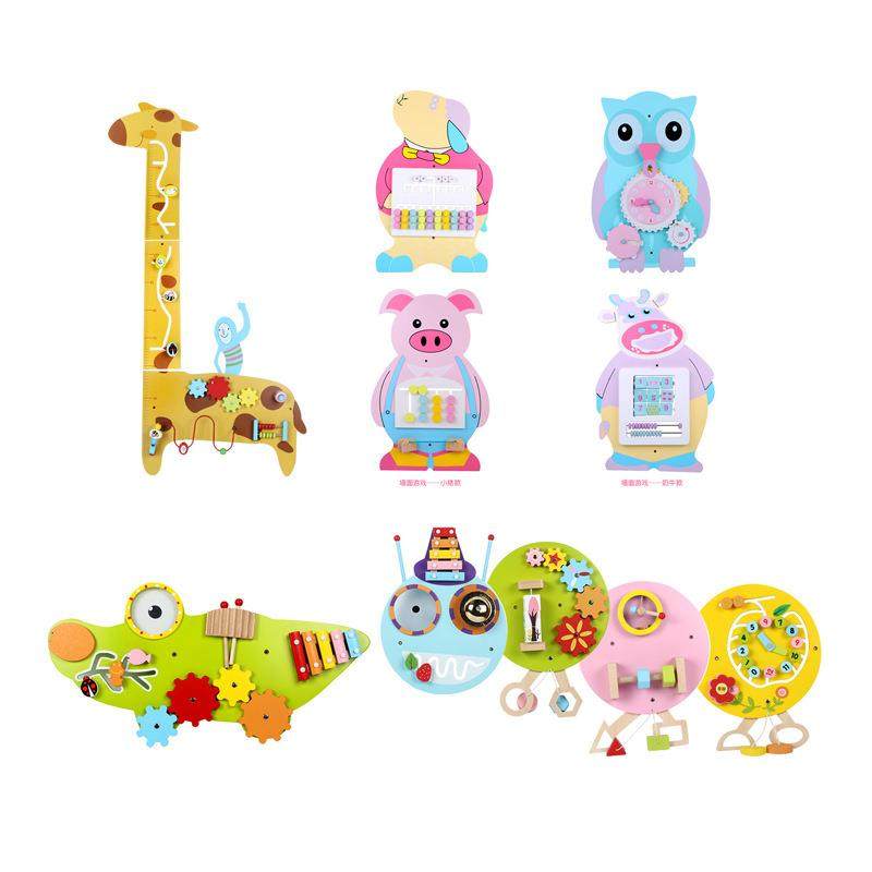儿童墙面游戏幼儿园木制墙上装饰卡通毛毛虫游戏板 益智墙壁玩具,玩具/童车/益智/积木/模型,科学实验,淘宝优惠券,粉丝福利购,淘宝优惠卷