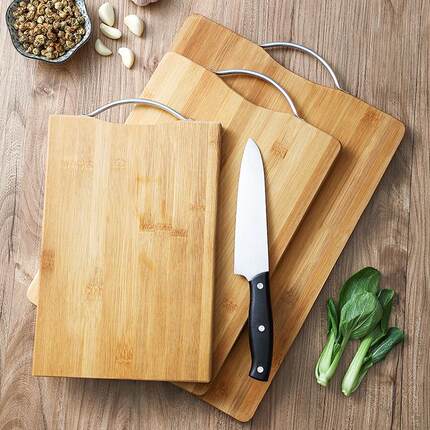 Organic Bamboo Chopping Board Kitchen Food Cutting Board