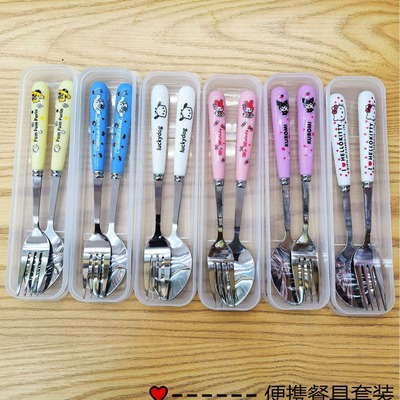 Stainless steel cutlery knife fork and spoon steak knife叉勺