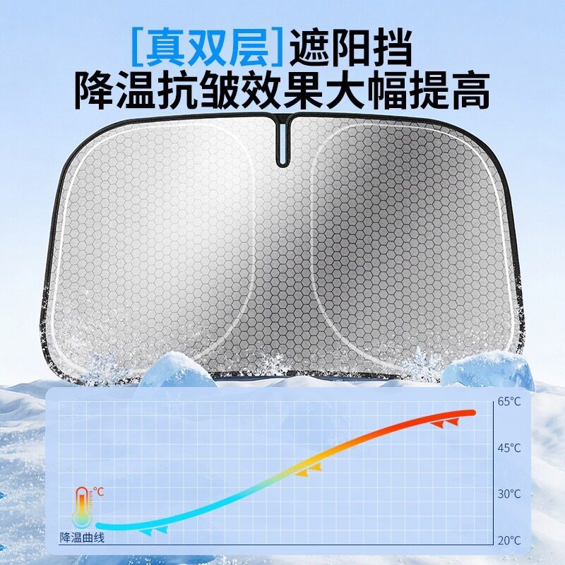 新能源汽车遮阳挡隔热防
