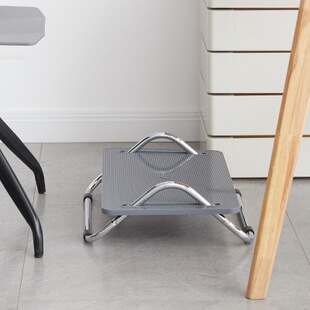 塑料脚凳办公室脚踏板加厚可调节垫脚凳搁脚凳桌下脚踏