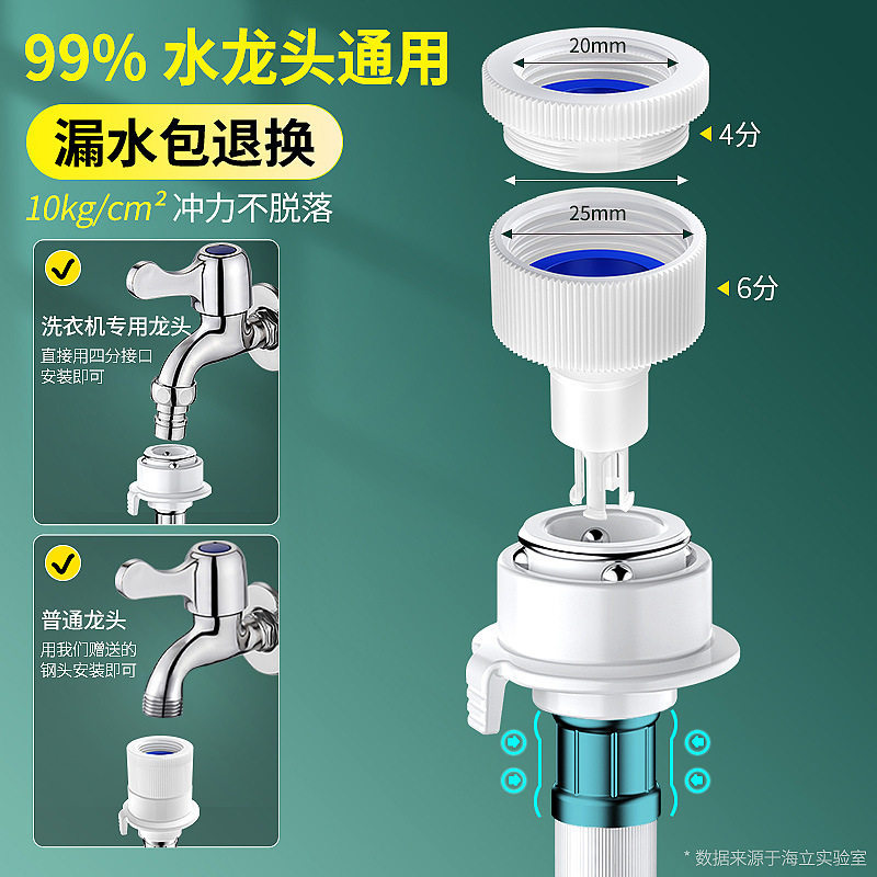 全自动洗衣机进水管软管