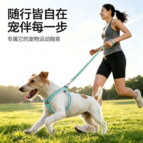 狗牵引绳中小型犬遛泰迪