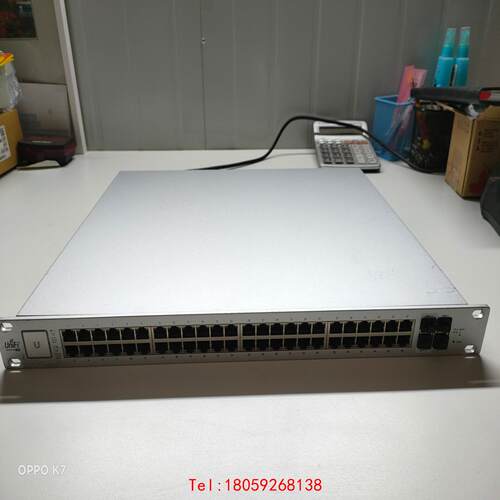 【非标价】优倍快交换机 UBNT POE交换机 US-48-750W优