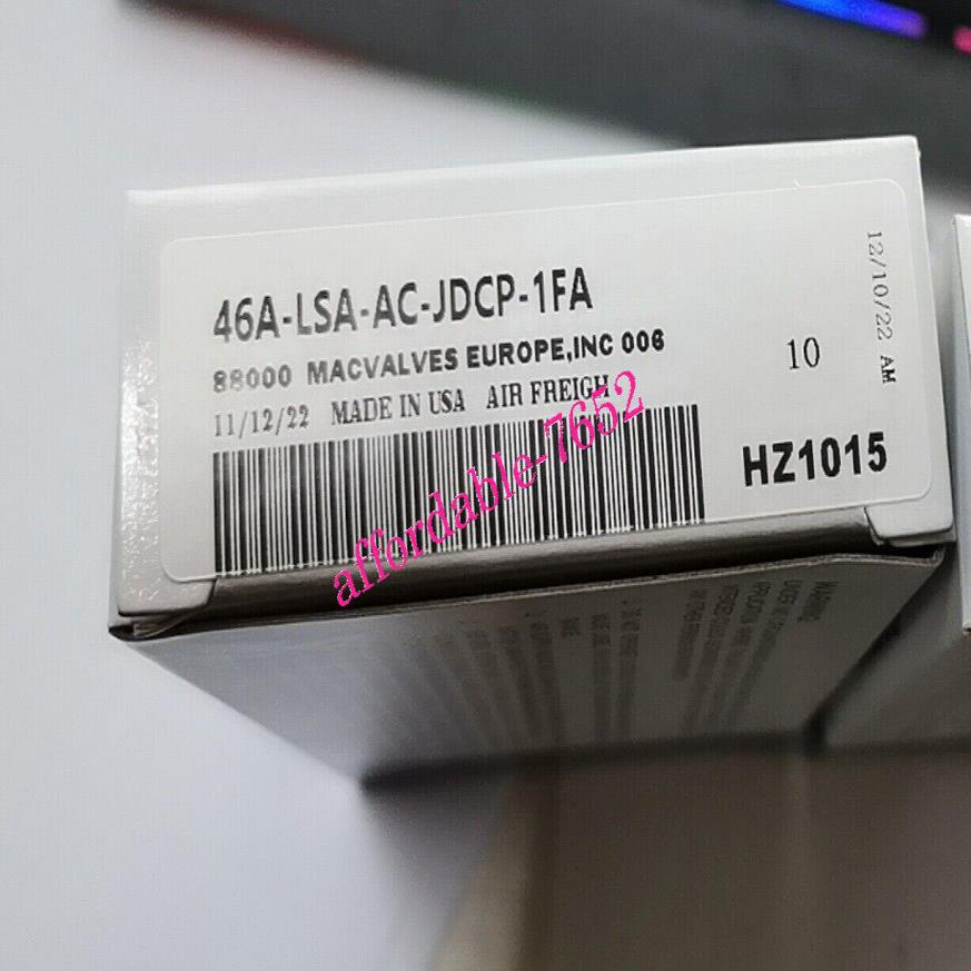 原装供应MAC 46A-LSA-AC-JDCP-1FA 电磁阀