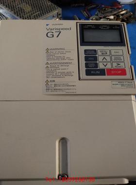 【非标价】安川变频器 G7 7.5KW  380V功能正常橙色漂亮