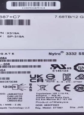 netapp X319A-R6 7.68T SAS 12G