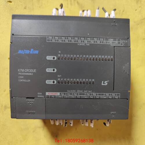 【非标价】LS    K7M-DR30UE 功能正常，成色漂亮，需要的