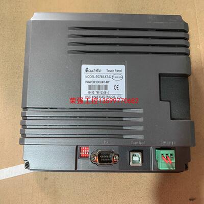 【荣强工控】信捷触摸屏 TG765-XT-C英寸 实物如图 成色漂亮 功