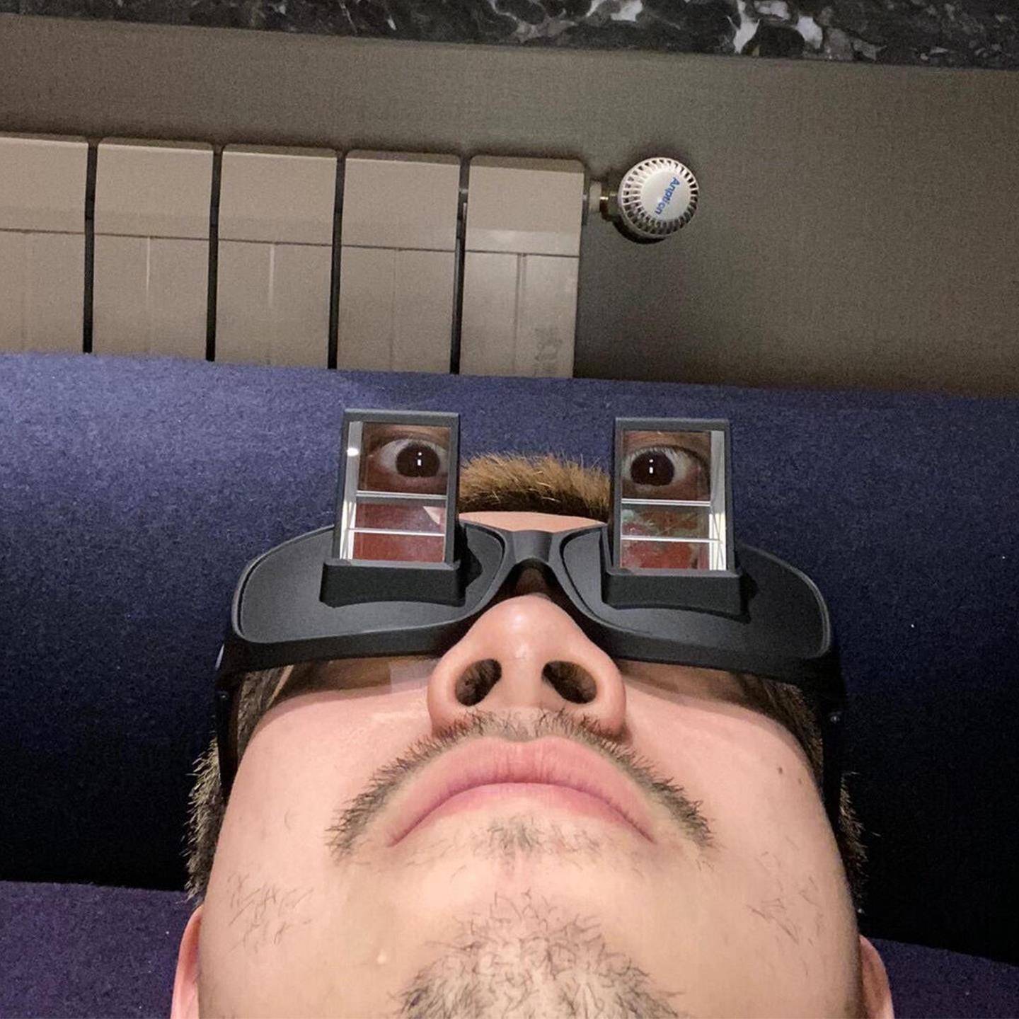 【宿舍好物】懒人眼镜折射躺着玩手机看书平板神器个性防颈椎酸疼