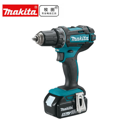 充电式起子电钻 DDF482RME 双转数选择，机身全长仅185mm