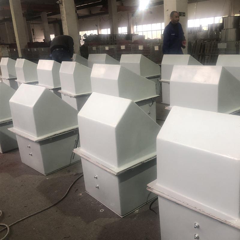 防腐型边墙式方形轴流排风机WEX-400D4-0.19试验楼化验室