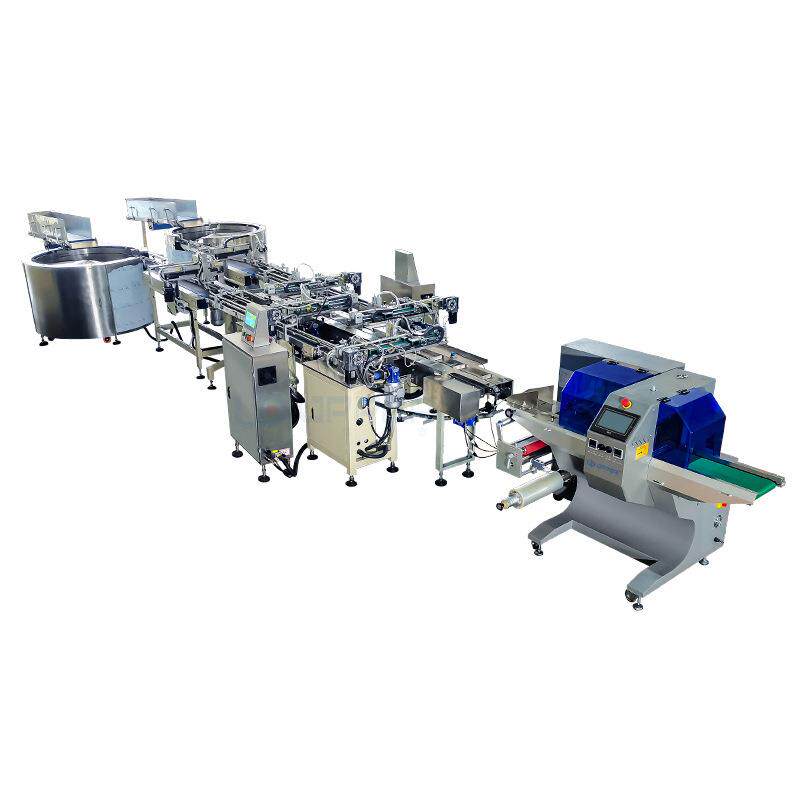 转盘式木炭块自动收理料点数包装线水烟炭自动计数收集包装机