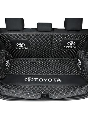 专用2018款凯美瑞19雷凌威驰新RAV4花冠致炫汽车全包围后备箱垫