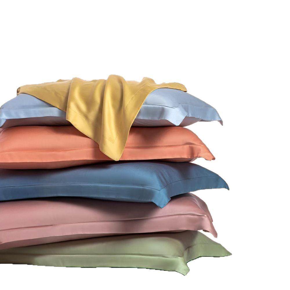 天丝枕套一对装家用真丝枕头套纯色高级感单人学生宿舍枕芯内胆套,床上用品,枕套,淘宝优惠券,粉丝福利购,淘宝优惠卷