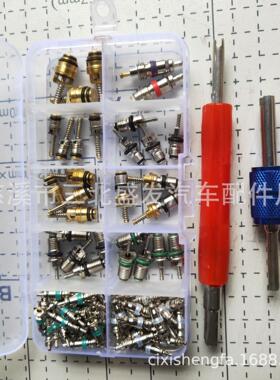 134A气门芯组合102件套100+2空调气门芯