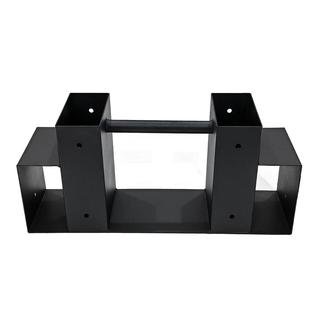 柴火架支架套件室外室内火木原木存储壁炉储物架可调节至任意长度