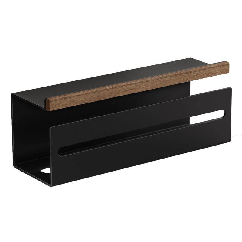 胡桃木纸巾架卫生间厕所厕纸盒免打孔放擦手纸抽纸洗脸巾置物架子,收纳整理,纸巾架,淘宝优惠券,粉丝福利购,淘宝优惠卷