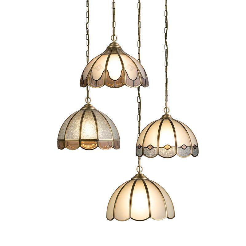 美式简约全铜餐厅灯欧式设计师客厅书房玄关入户阳台楼道个性吊灯,家装灯饰光源,智能吊灯,淘宝优惠券,粉丝福利购,淘宝优惠卷