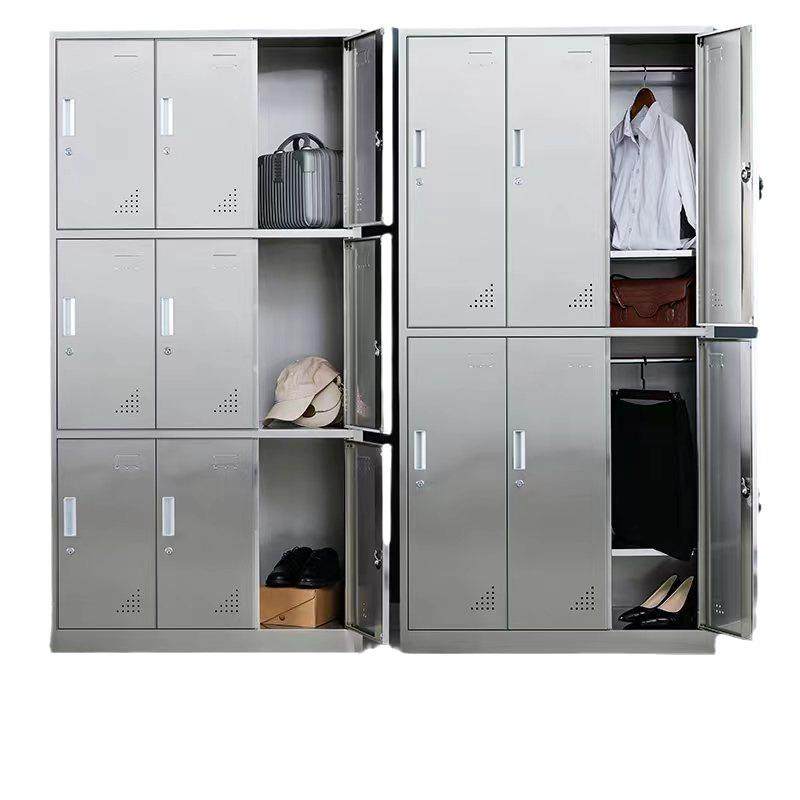 304不锈钢更衣柜员工浴室储物柜多门鞋柜多格食堂餐具碗柜餐盘柜,商业/办公家具,办公储物柜,淘宝优惠券,粉丝福利购,淘宝优惠卷