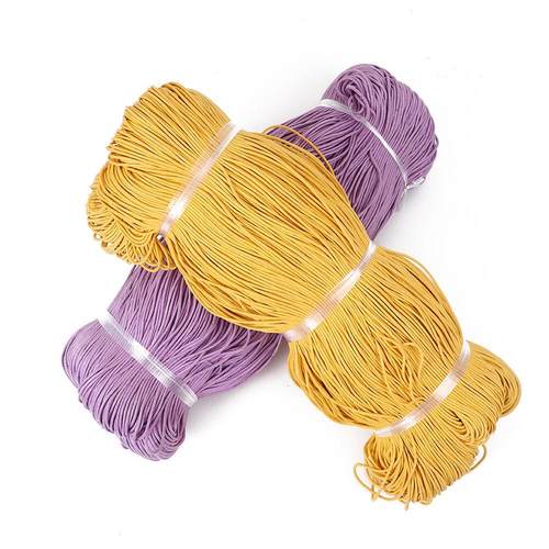 工厂彩色国产圆蜡绳2.0mm吊牌饰品项链配件绳配饰编织蜡线