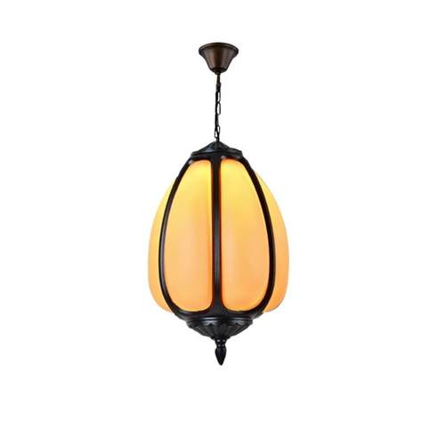 户外防水南瓜吊灯阳光房凉亭庭院阳台走廊过道新中式别墅大门灯笼