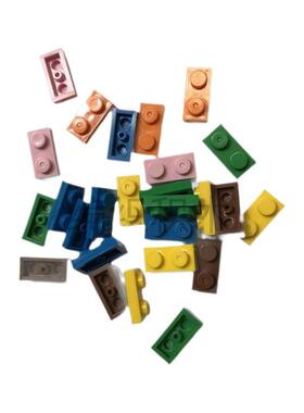 一公斤约2930颗粒兼容乐高30231x2小颗粒6225矮砖基础件