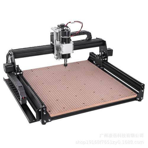 CNC4540三轴激光雕刻机小型打标机500W主轴金属软铝亚克力切割diy