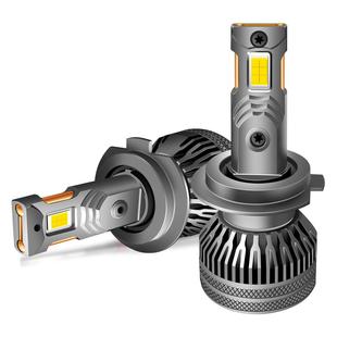 大功率双铜管汽车大灯70W远光近光12VH4H7H11灯泡24V车灯