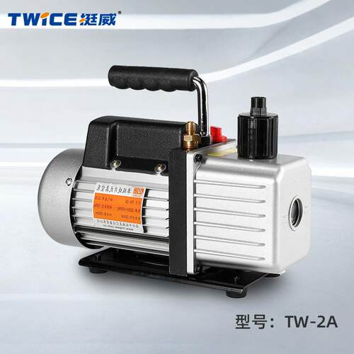 2升单级旋片式真空泵小型抽气泵空调制冷实验抽滤抽真空-2A