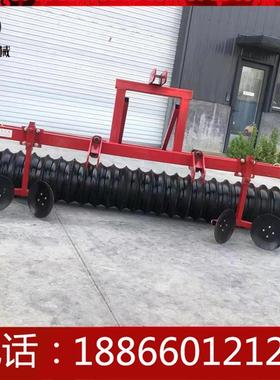 小麦镇压器 农用镇压辊 农田小麦压实机 悬挂式压麦子机器 保墒器