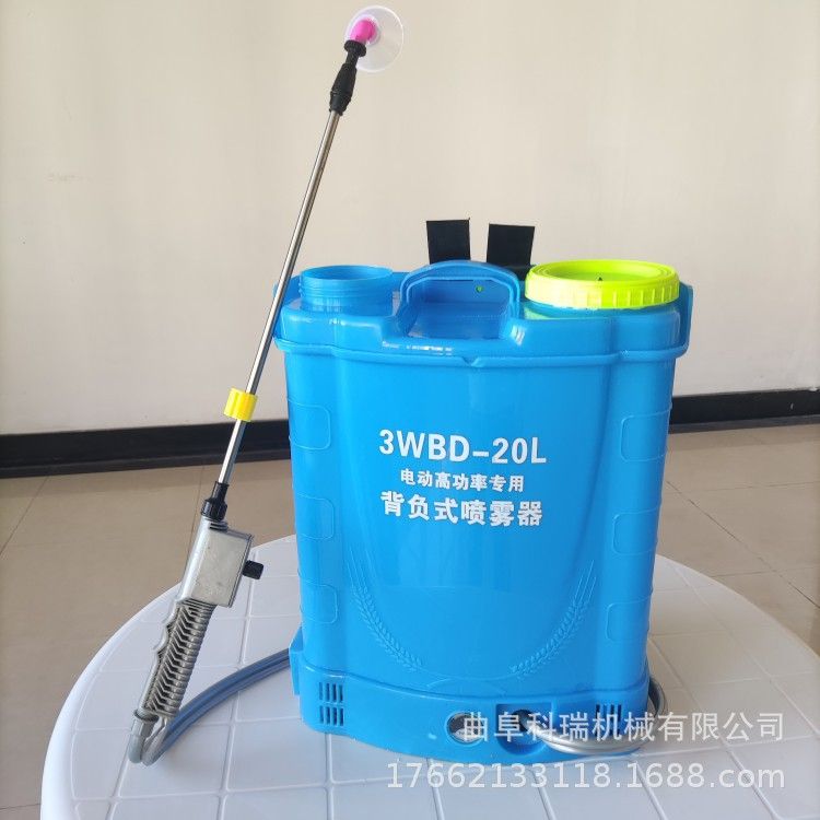 12V打农药电动喷雾器 背负式小麦玉米杀虫打药机科瑞灭蚊虫消毒机