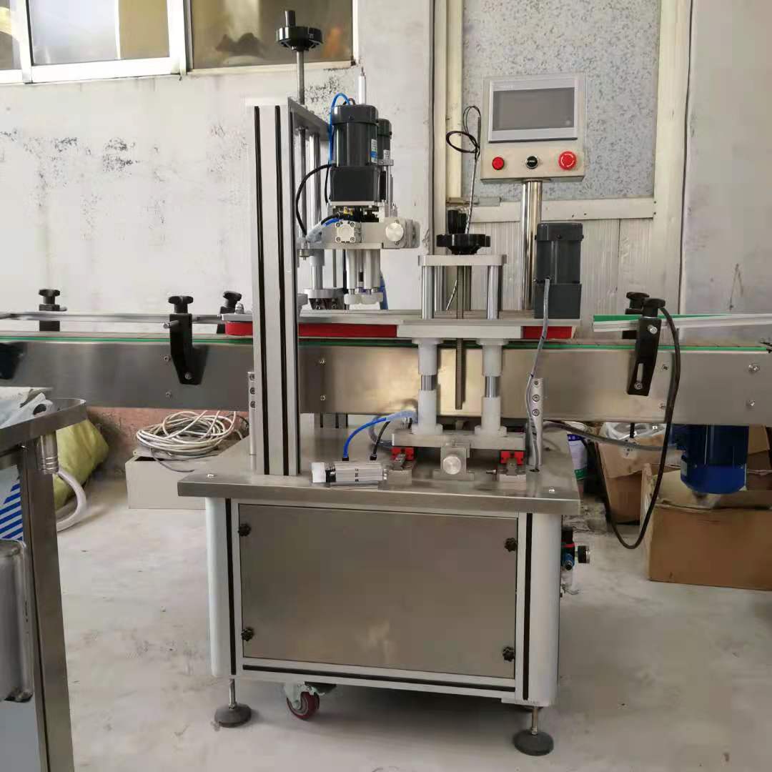 全自动封口机喷雾盖子鸭嘴盖子封口机 医药灌装搓盖机高速旋盖机