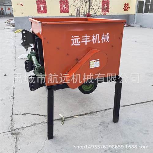 果园偏置开沟施肥机  有机肥颗粒肥两用圆盘式开沟施肥回填一体机