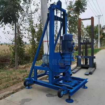 电动小型钻井机 柴油土地打井机 地质取芯打孔机
