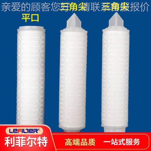 各类微孔折叠滤芯100寸20寸304寸m精密过滤器滤芯折叠滤芯.22u、0