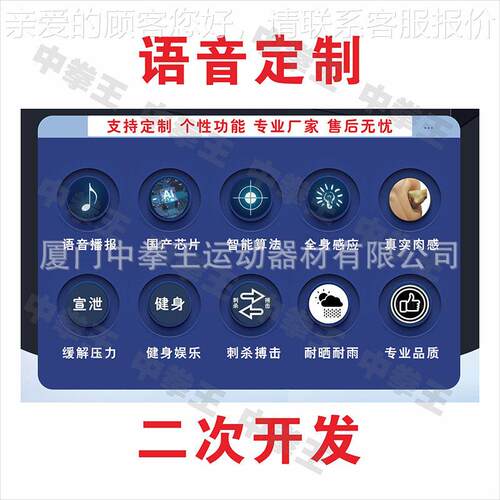 泄拳击爆力发测试仪测力宣人智能拳力度测试器46931测力沙袋刺杀