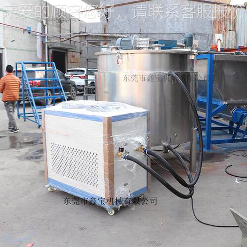 福不生建一吨-100蒸汽加热搅拌机 锈钢双层化工溶剂搅拌罐厂产家