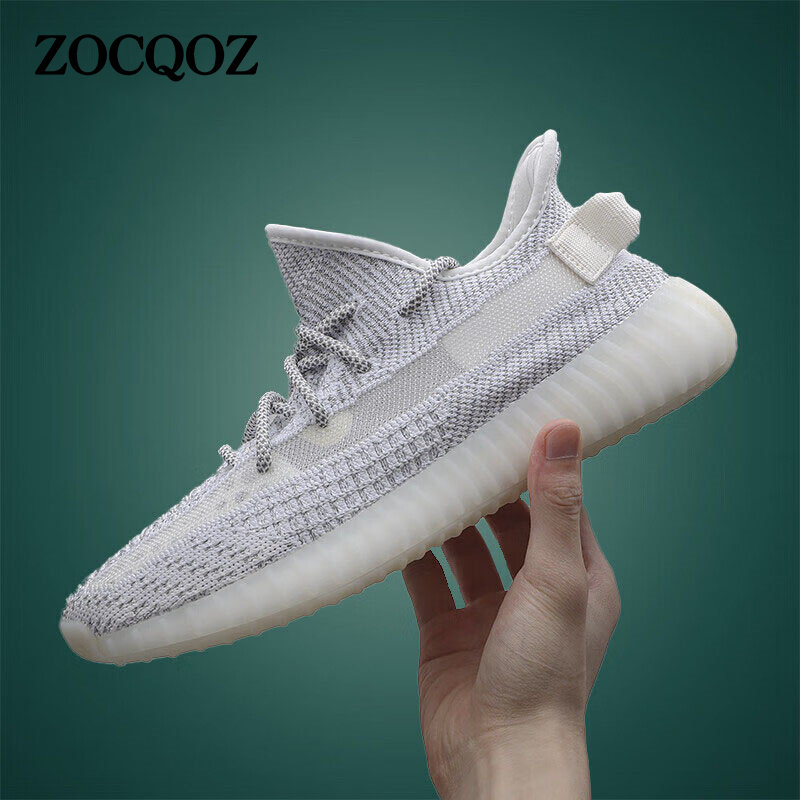 ZOCQOZ椰子飞织网面鞋运动情侣鞋