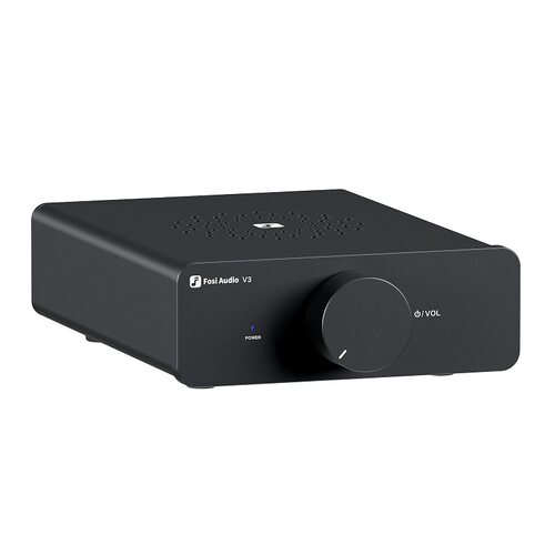 FosiAudio V3桌面迷你纯后级功放机HIFI发烧级双声道功率放大器