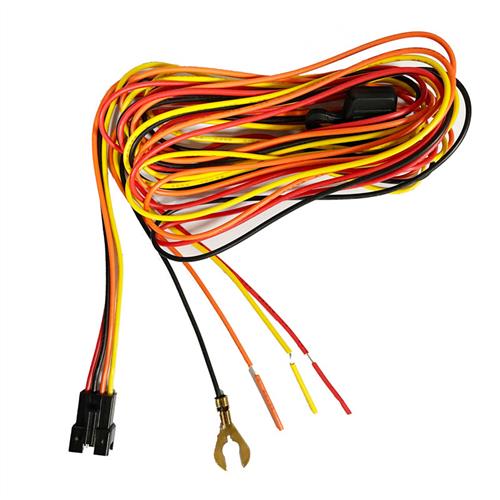 定位器原装电源线 线4P连接插头点烟器连接头