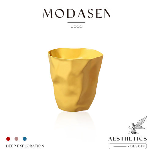 MODASEN高颜值垃圾桶敞口纸篓