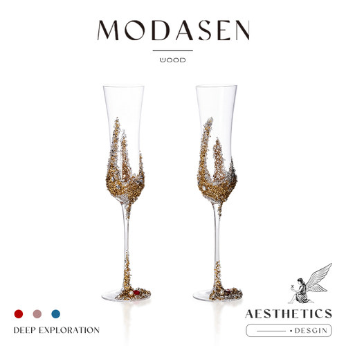 MODASEN高档创意玻璃敬酒杯