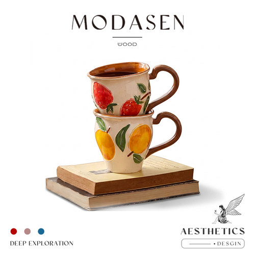 MODASEN英国设计款陶瓷马克杯子