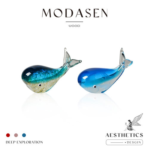 MODASEN淄博创意非遗琉璃鲸鱼