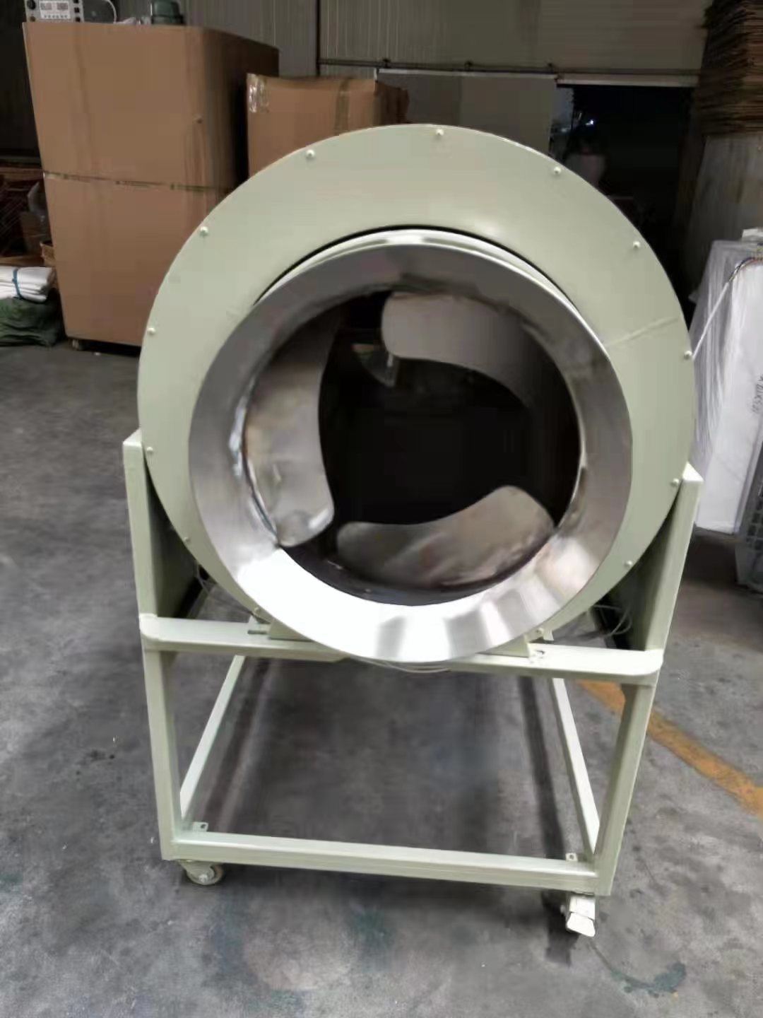 60型电用茶叶杀青机红茶绿茶乌龙茶炒青机滚筒炒茶机茶叶机械设备