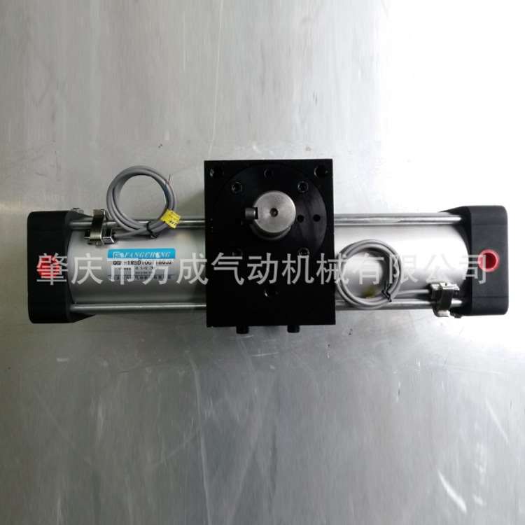 气动元件 QGK-1旋转气缸 回转气缸 QGK-1RSD100T90J2摆动气缸